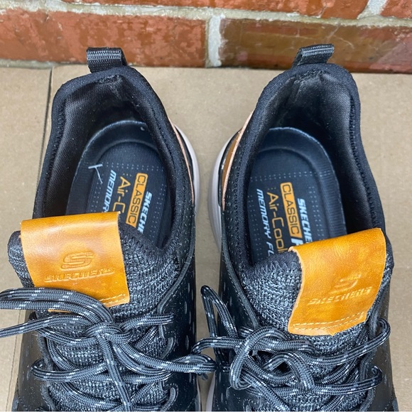 Skechers Relven Hemson Men's Leather Sneakers Size 10.5 - Picture 5 of 11